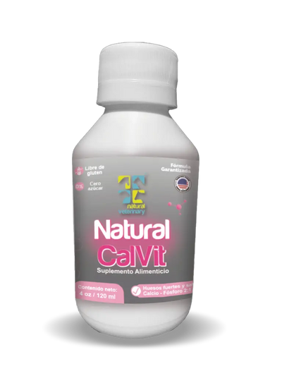NATURAL CALVIT suplemento alimenticio con calcio y fósforo
