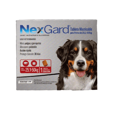 Nexgard 25.1-50 kilos