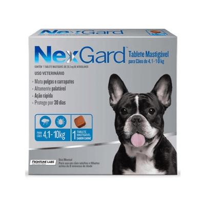 Nexgard 4.1- 10 kilos