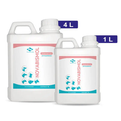 NOVABISMOL tratamiento para diarreas y protección de la mucosa intestinal