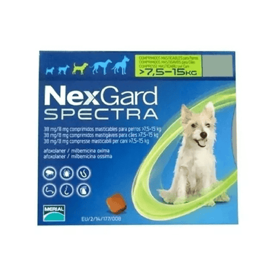 Nexgard spectra 7.5-15 kilos