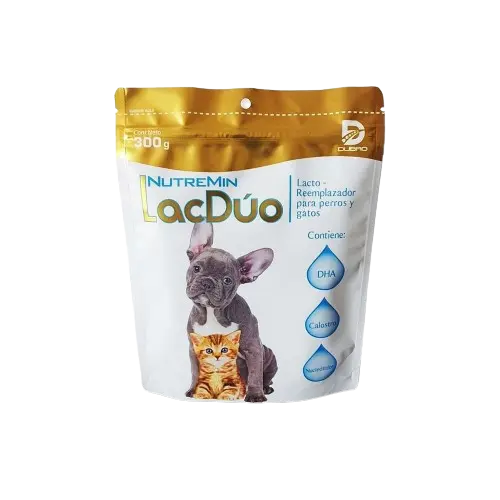 NUTREMIN LAC DUO sustituto de leche materna para cachorros y gatitos
