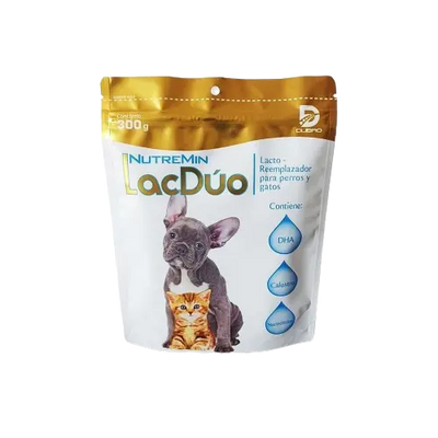 NUTREMIN LAC DUO sustituto de leche materna para cachorros y gatitos