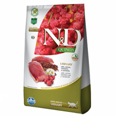 N&D QUINOA Comida para Gatos Urinary Sabor a Pato