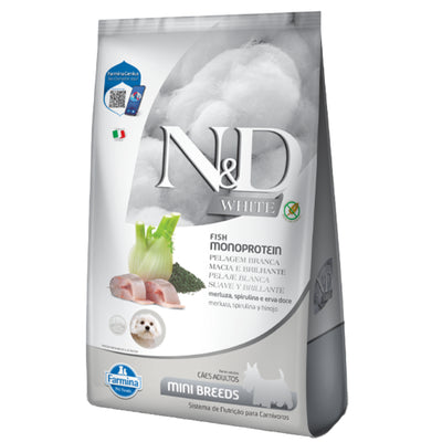 N&D WHITE Comida para Perro Blancos Adulto Razas Mini x 2 kg