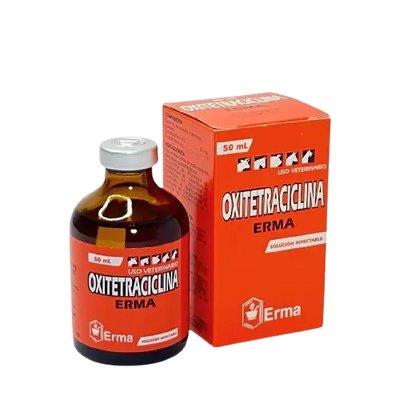 OXITETRACICLINA 10% solución inyectable para tratamiento de enfermedades bacterianas