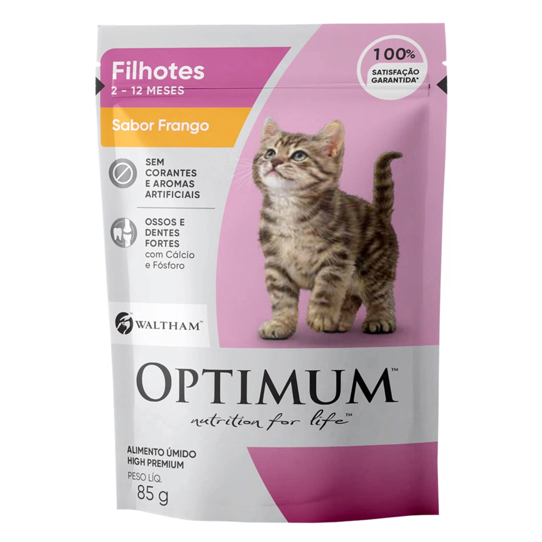 Optimum Comida Húmeda para Gatito x 85 gr