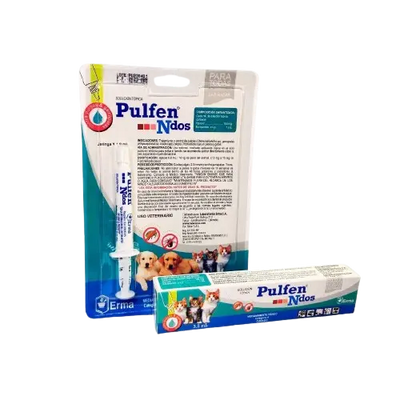 PULFEN NDOS 3.2ML - Solución antiparasitaria para perros y gatos