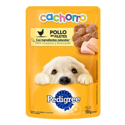 Pedigree Comida Húmeda para Perro Cachorro Sabor a Pollo x 100 gr