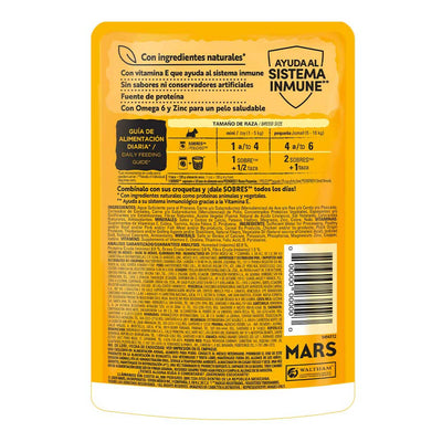 Pedigree Comida Húmeda para Perro Raza Pequeña Sabor a Pollo x 100 gr