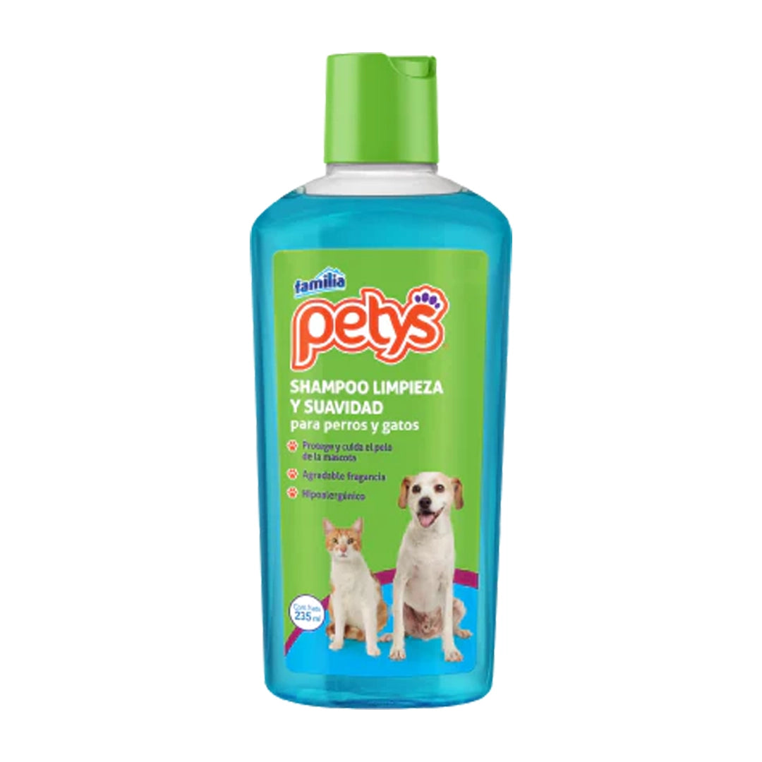 Shampoo Limpieza y Suavidad Petys x 235 ml