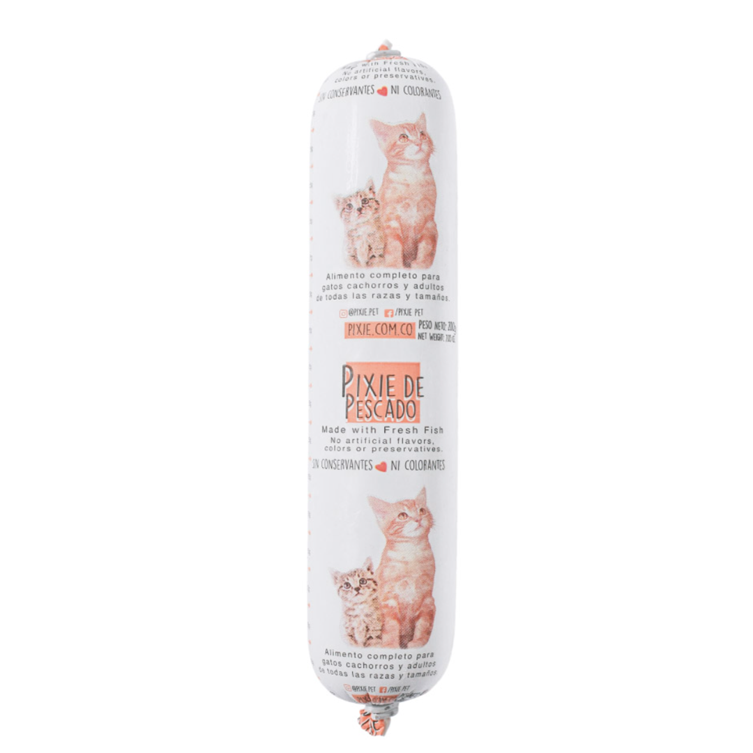 Pixie de pescado al horno para gatos adultos y chachorros x 500 gr