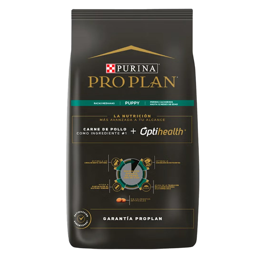 Purina® Pro Plan® Comida para Perros Cachorros Razas Medianas x 13 kg