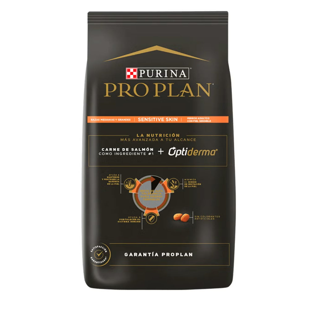 Purina® Pro Plan® Comida para Perros Adultos Piel Sensible Razas Medianas y Grandes