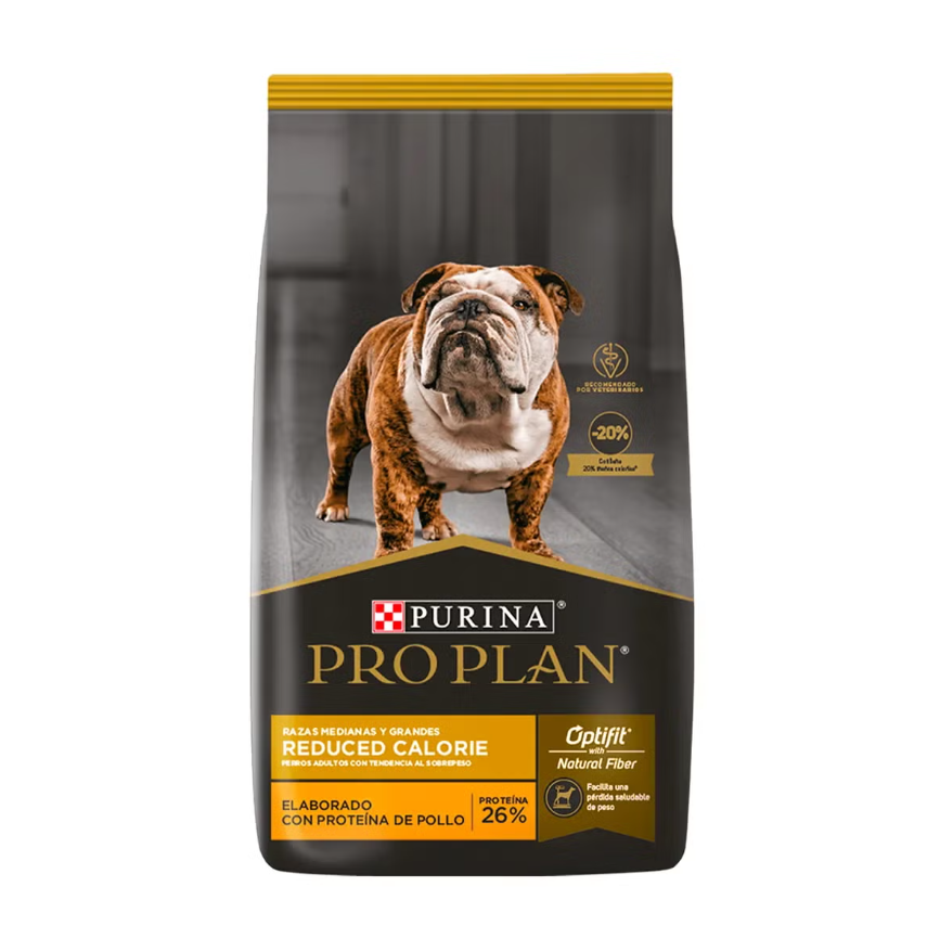 Purina® Pro Plan® Comida para Perros Adultos Calorias Reducidas Razas Medianas y Grandes
