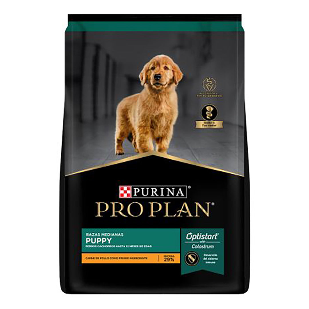 Purina® Pro Plan® Comida para Perros Cachorros Razas Medianas x 13 kg