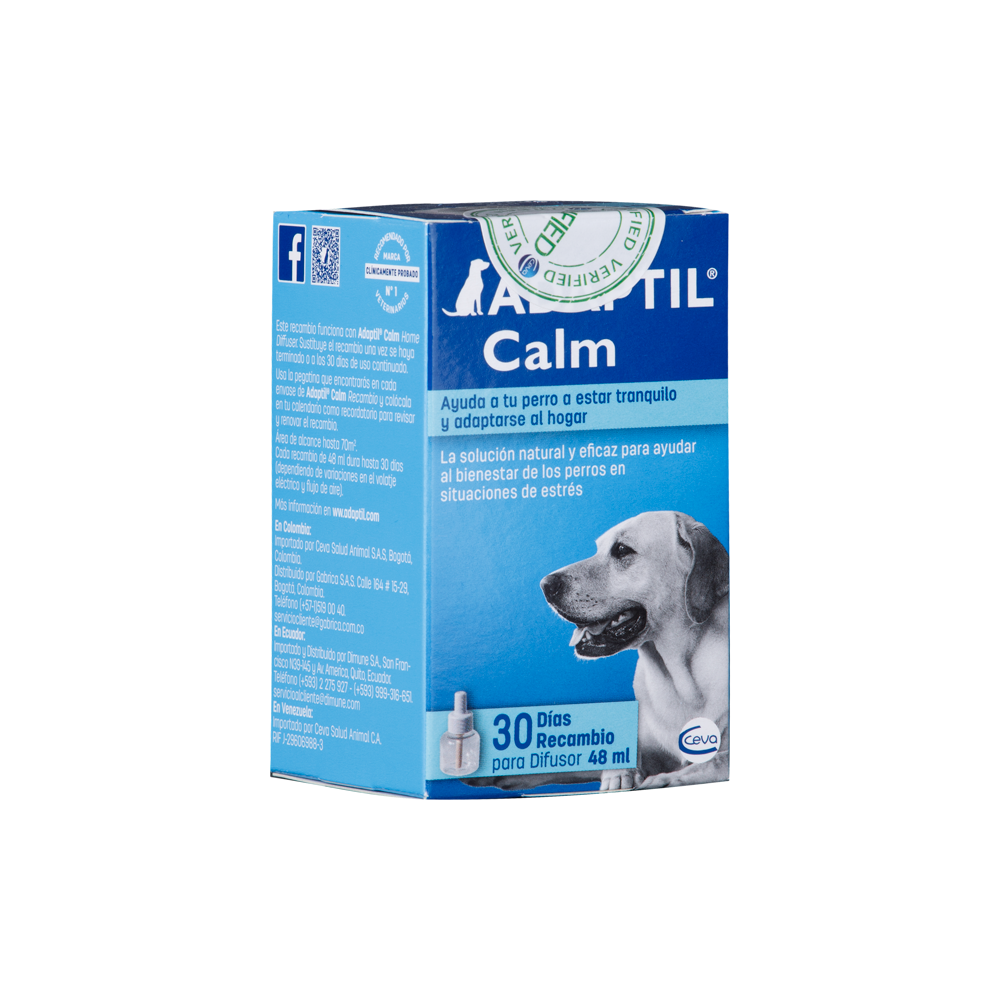 Recarga Difusor Para Perros Adaptil x 48 ml