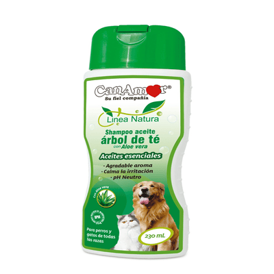 Shampoo canamor arbol de té x 230 ml