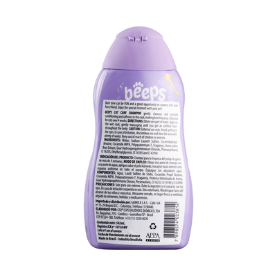 Shampoo Para Gato Beeps Cat Care x 502 ml