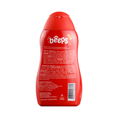 Shampoo Para Perro Beeps 2 en 1  x 502 ml