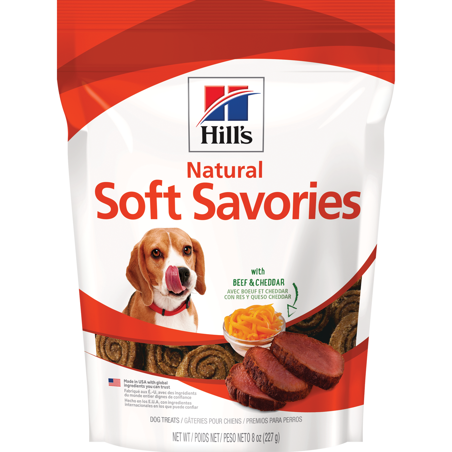 Hills Snack para Perro Savories Beef and Cheddar x 8.8 oz