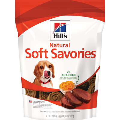 Hills Snack para Perro Savories Beef and Cheddar x 8.8 oz