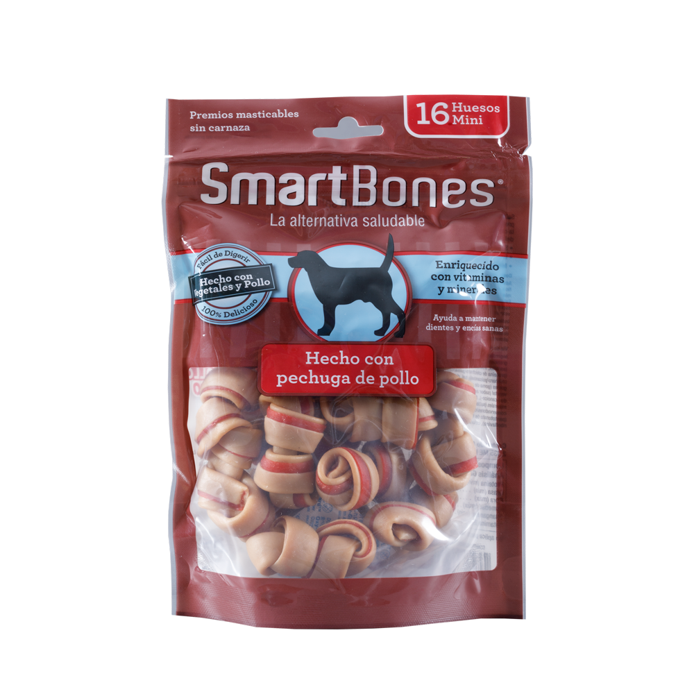 Smartbones Snack Para Perro Mini Pollo x 16 u