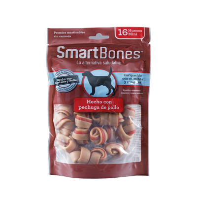 Smartbones Snack Para Perro Mini Pollo x 16 u