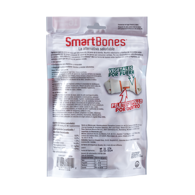 Smartbones Snack Para Perro Mini Pollo x 16 u