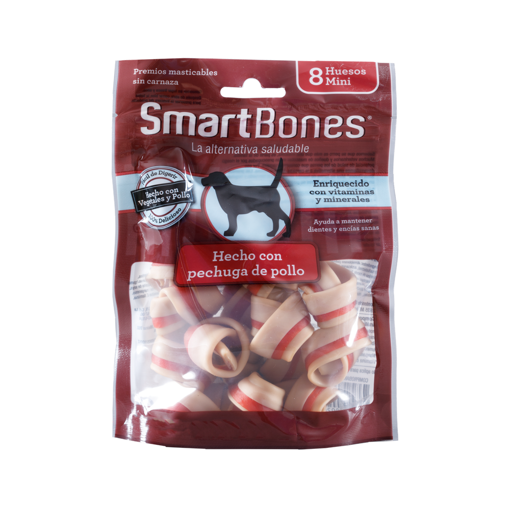 Smartbones Snack Para Perros Mini Pollo x 8 u