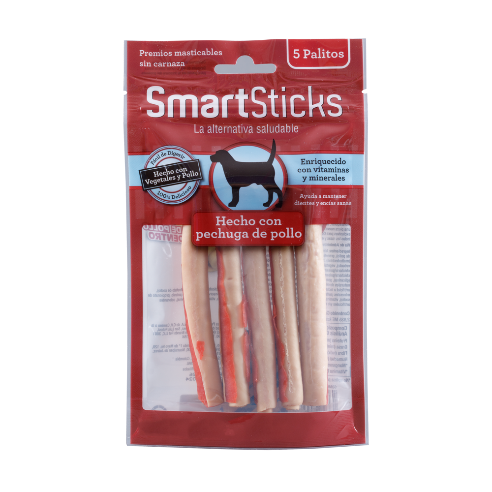 Smartbones Snack para Perro Smartsticks Pollo x 5 u