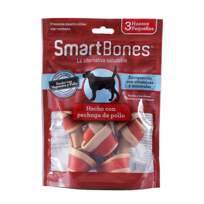 Smartbones Snack Para Perros Pequeños Pollo x 3 u