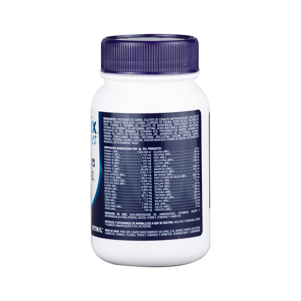 Suplemento Aminomix Pet para Perro y Gato x 120 capsulas