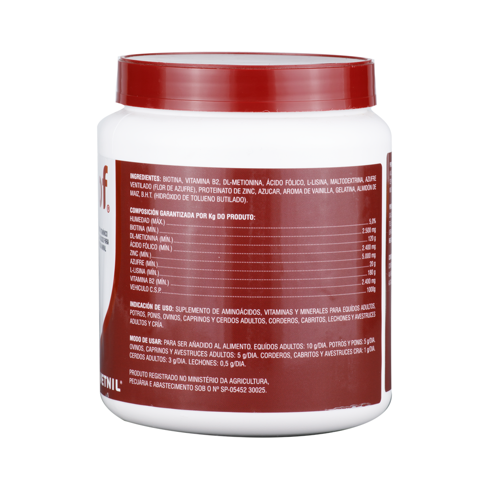 Suplemento Bio Hoof x 500 gr