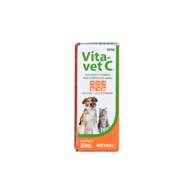 Suplemento Vita-Vet C para Perros y Gatos x 30 ml