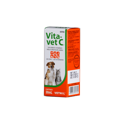 Suplemento Vita-Vet C para Perros y Gatos x 30 ml