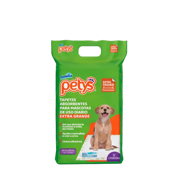 Tapetes Absorbentes Extra Grandes para Perros Petys - Ultra Absorbentes y Control de Olores