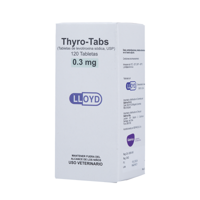 Thyro-Tabs Perros x 120 Tabletas