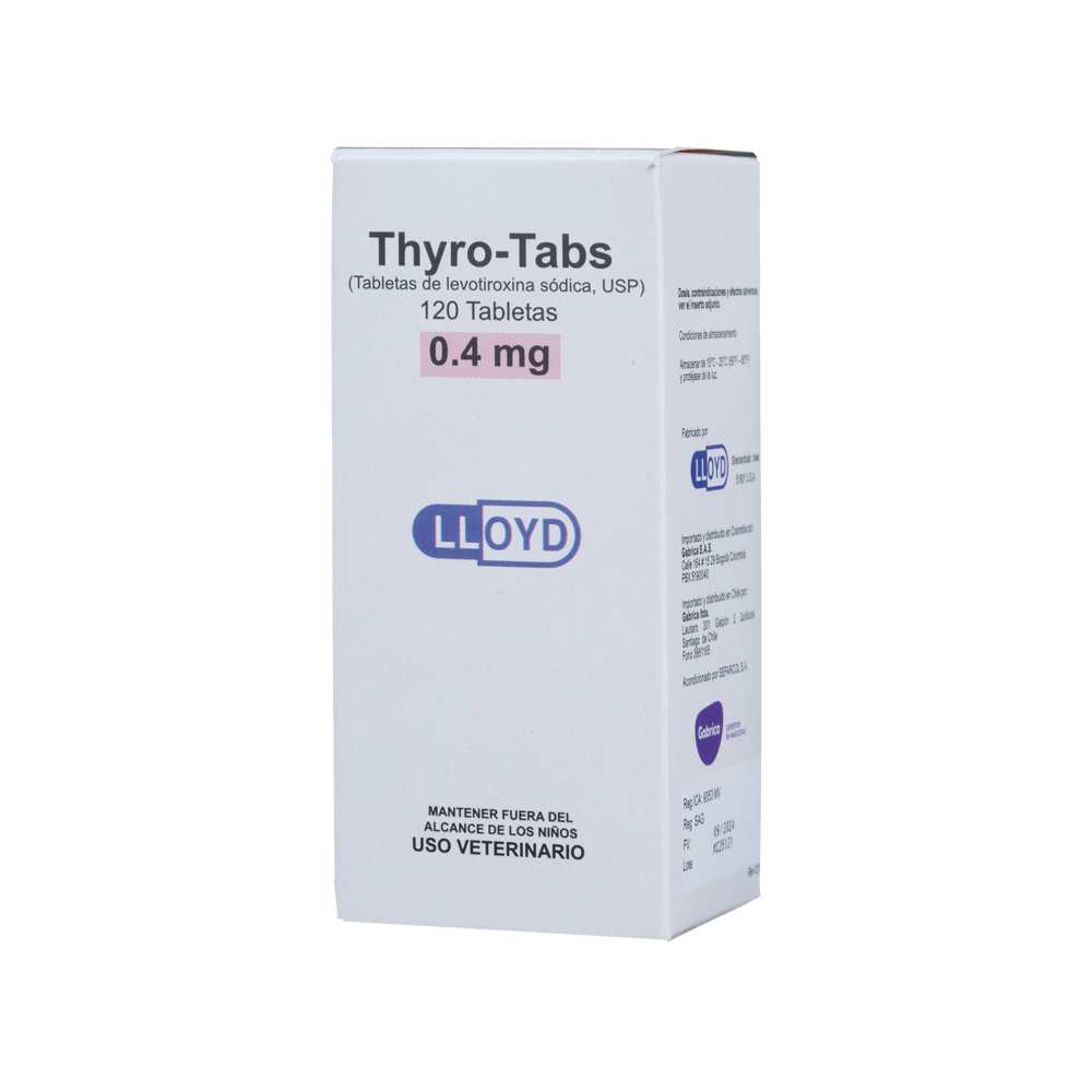 Thyro-Tabs Perros x 120 Tabletas