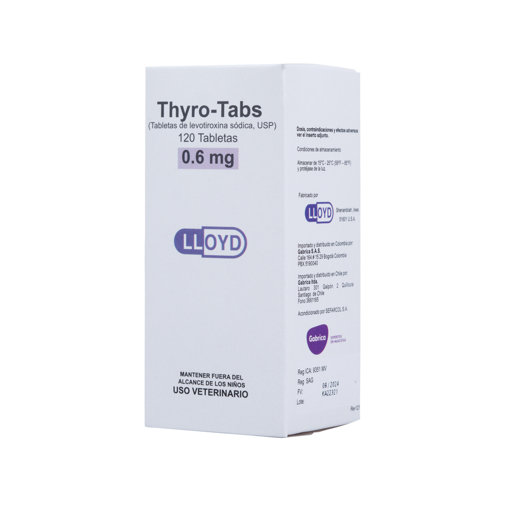 Thyro-Tabs Perros x 120 Tabletas