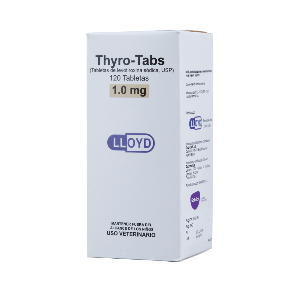 Thyro-Tabs Perros x 120 Tabletas