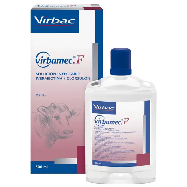 VIRBAMEC F de Virbac - Solución inyectable para el control de parásitos en ganado