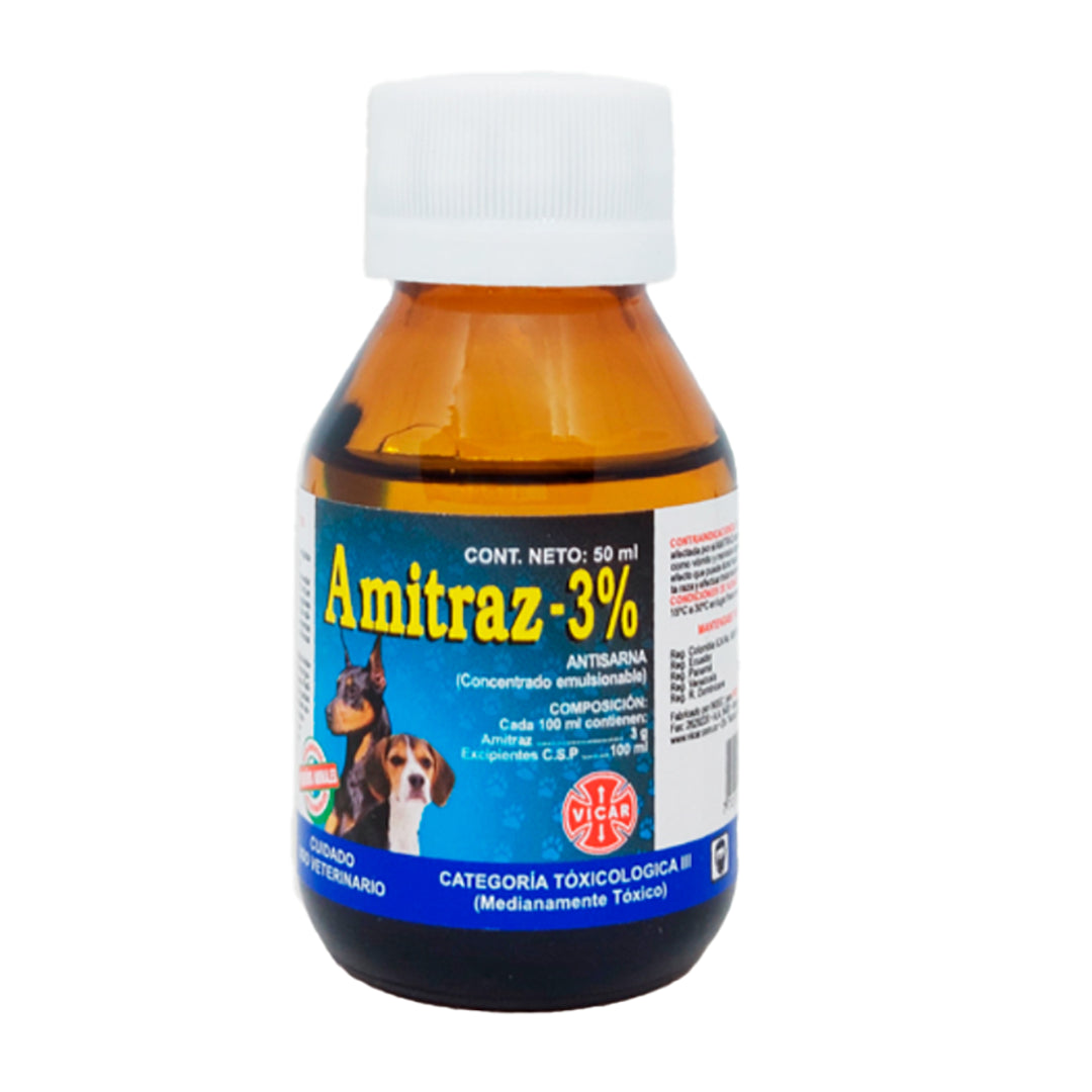 Amitraz pets 3% x 50 ML