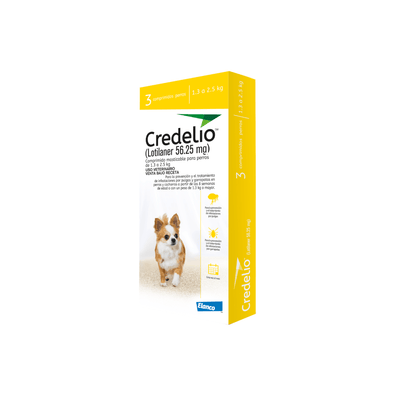 Credelio para Perros 1.3 - 2.5 kg