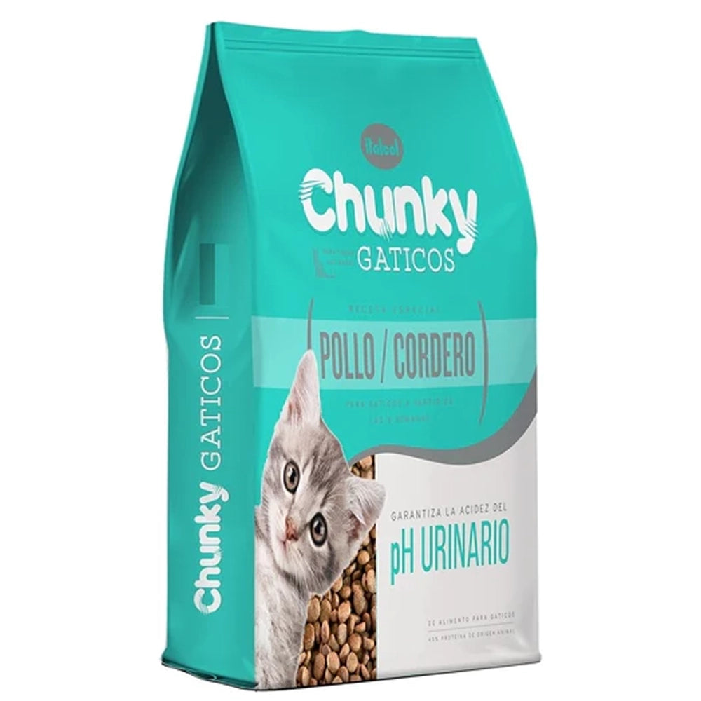Chunky Comida para Gatitos Pollo y Cordero