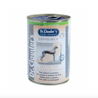 Dr. Clauder's Comida Húmeda para Perro Sensible Salmón y Papa