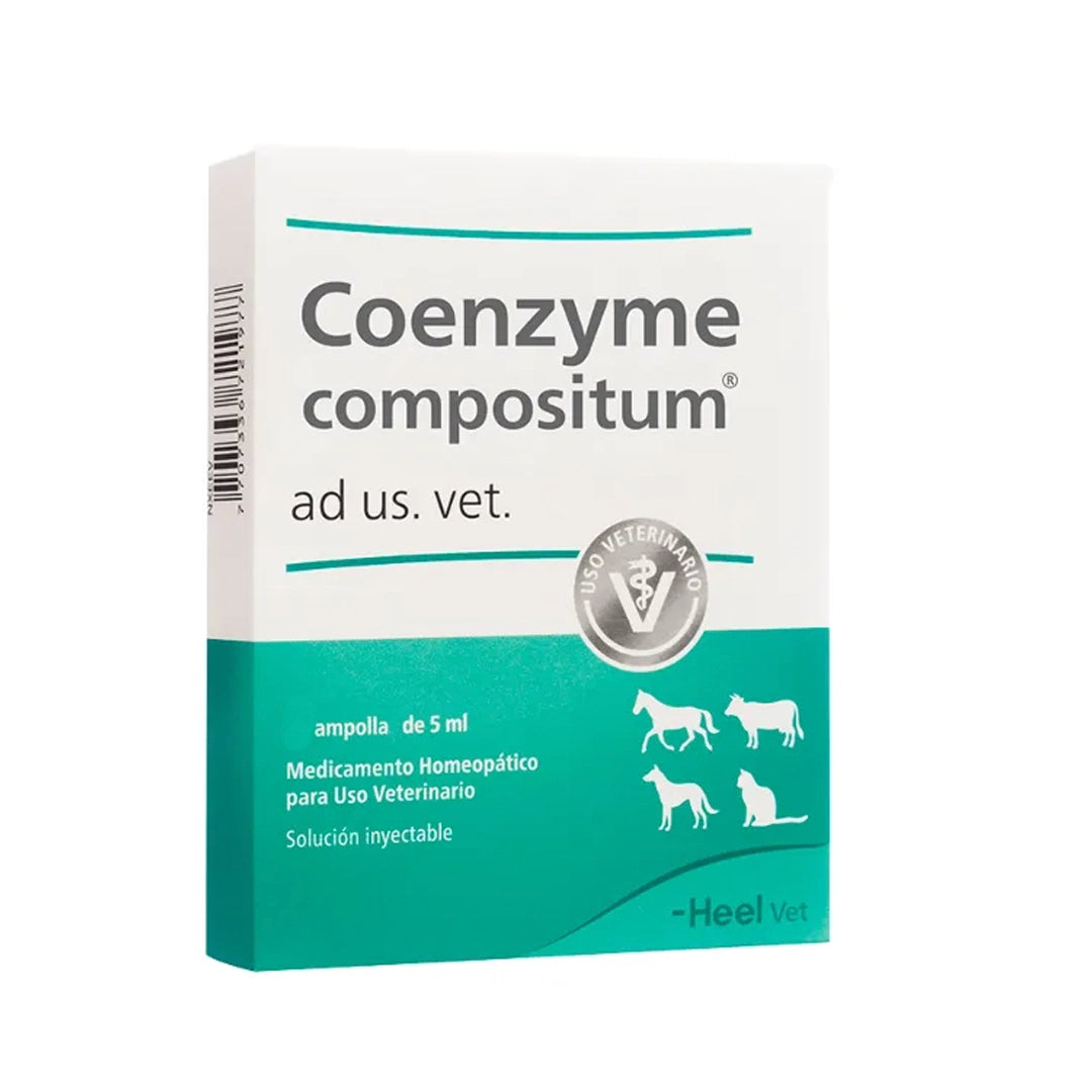 Coenzyme compositum ad us. vet. Inyectable ampolla x 5 ml
