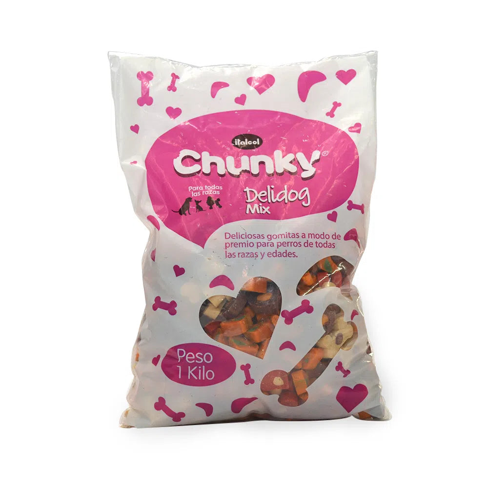 Chunky Recarga Bombonera Delidog Mix x 1 kg