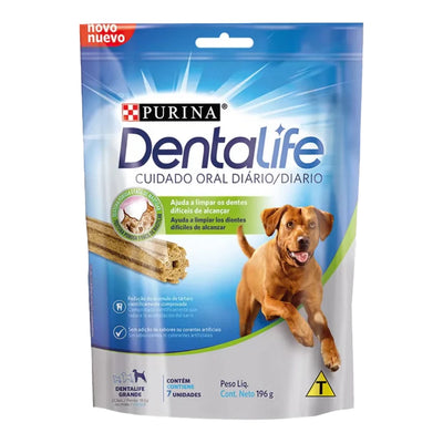 Purina® Dentalife® Snack Oral para Perro Raza Grande x 196 gr