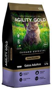 Agility Gold Comida para Gatos Esterilizados x 1.5 kg